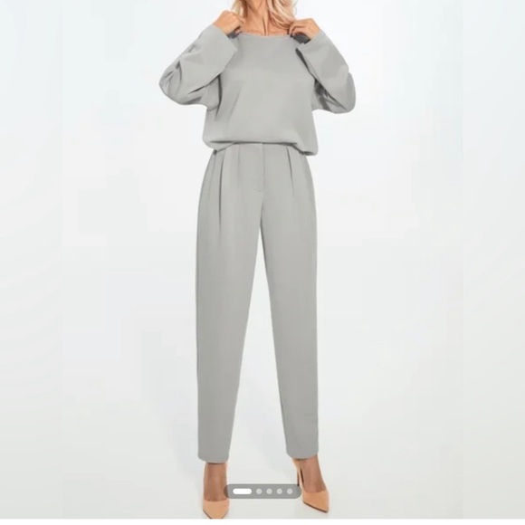 STYLEWE 2 piece set gray(oversized  loose fit - Picture 2 of 10